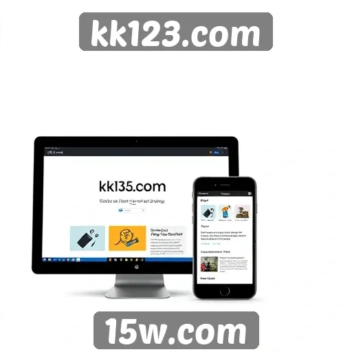 Desempenho de kk123.com em dispositivos móveis e desktop