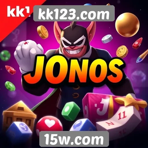 Variedade de jogos disponíveis no kk123.com